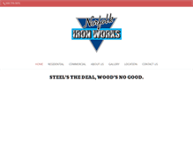 Tablet Screenshot of norfolkironworksinc.com